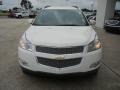 2011 White Chevrolet Traverse LTZ  photo #2