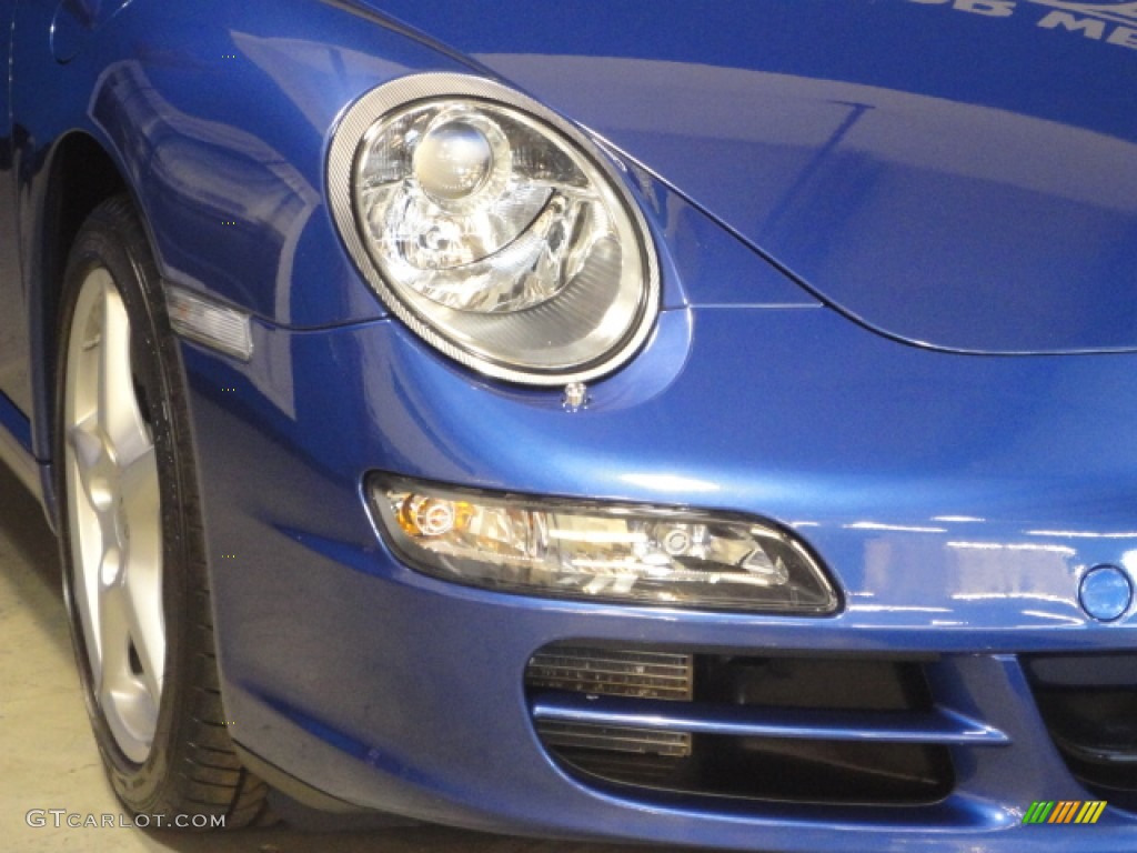 2008 911 Carrera Coupe - Cobalt Blue Metallic / Black photo #24