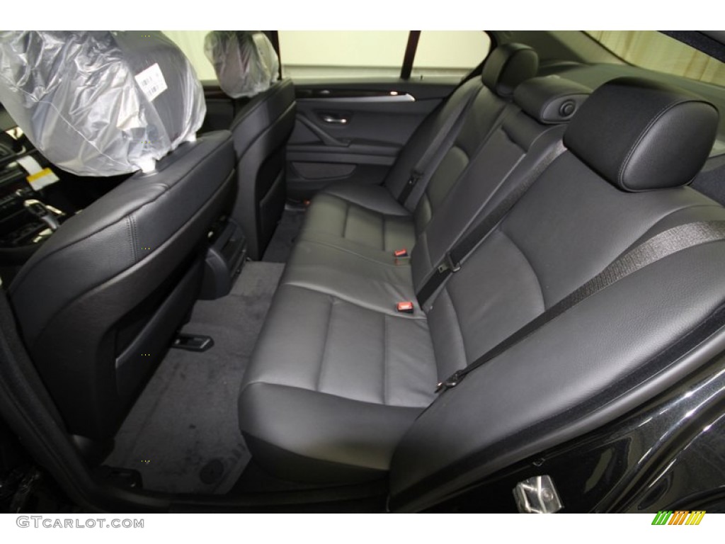 2012 5 Series 528i Sedan - Black Sapphire Metallic / Black photo #11