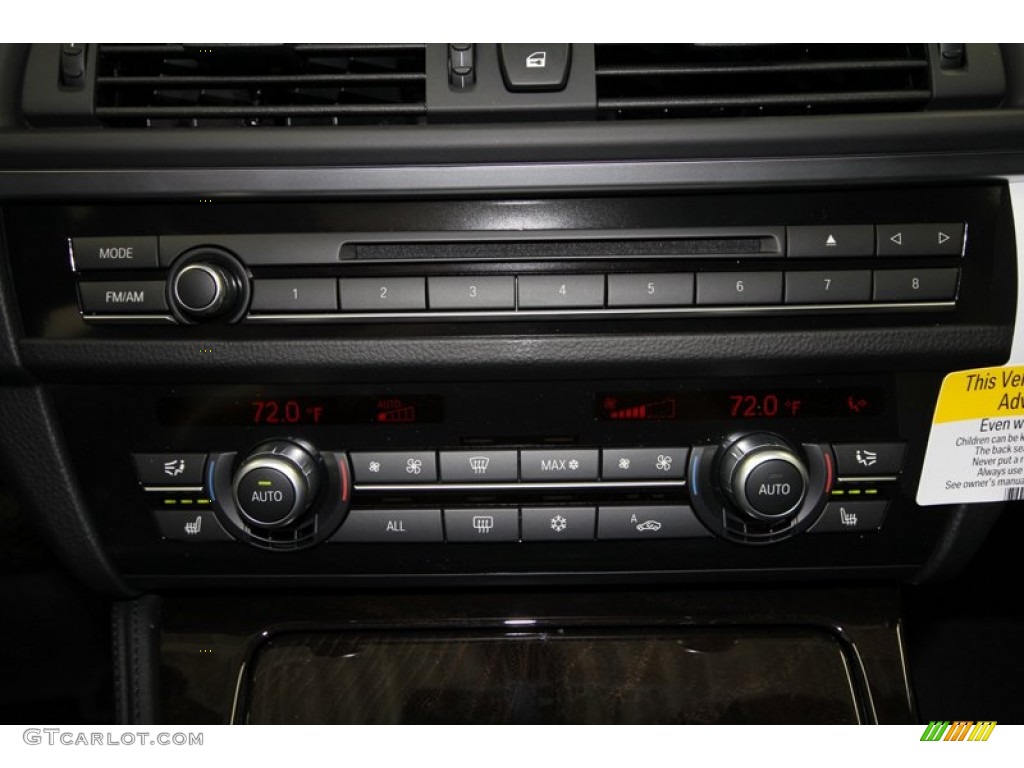 2012 5 Series 528i Sedan - Black Sapphire Metallic / Black photo #17