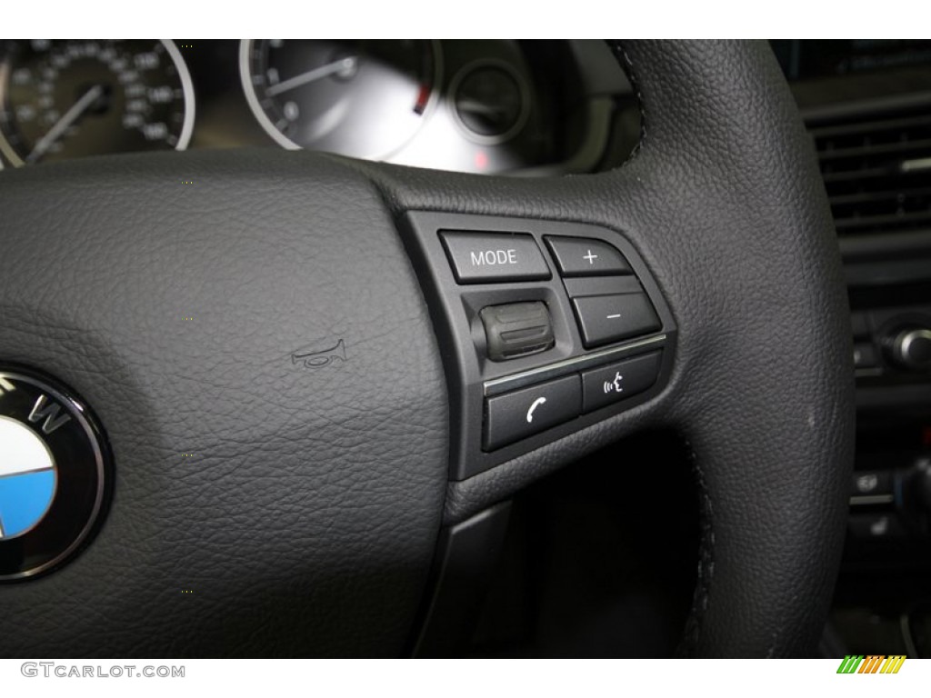 2012 5 Series 528i Sedan - Black Sapphire Metallic / Black photo #22