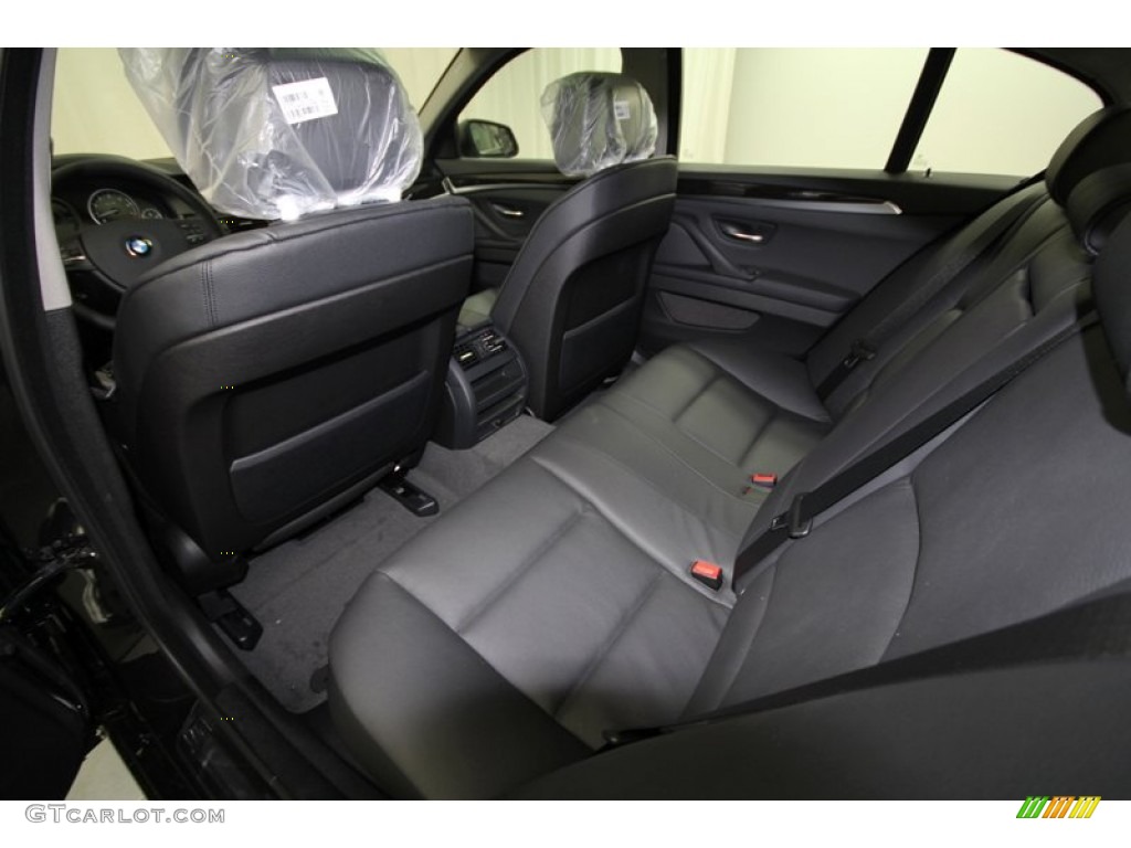 2012 5 Series 528i Sedan - Black Sapphire Metallic / Black photo #24