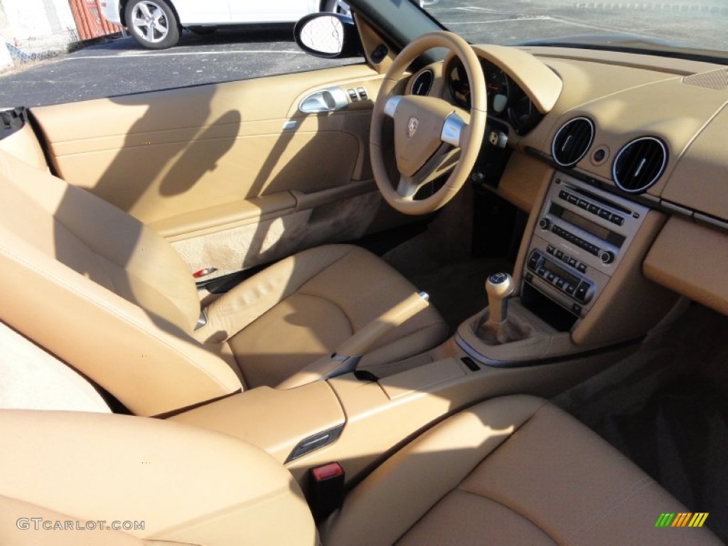 2008 Boxster  - Cobalt Blue Metallic / Sand Beige photo #19