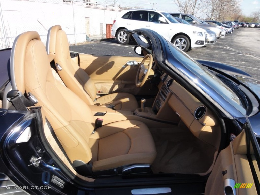 2008 Boxster  - Cobalt Blue Metallic / Sand Beige photo #20
