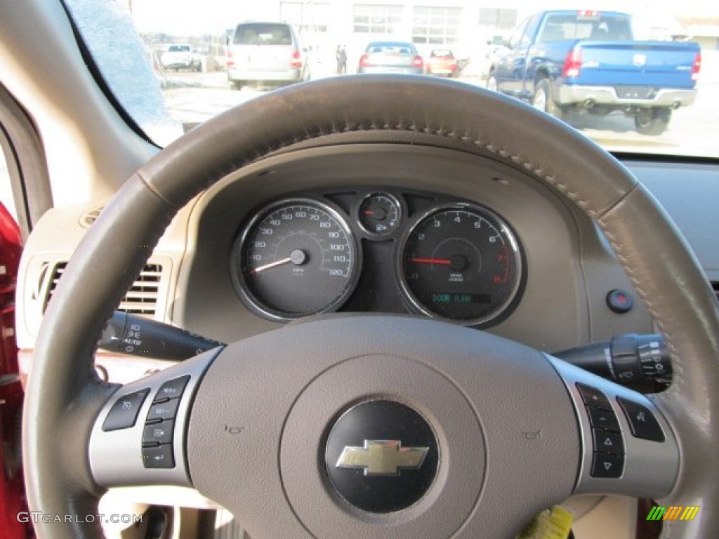 2007 Chevrolet Cobalt LTZ Sedan Neutral Beige Steering Wheel Photo #57657256