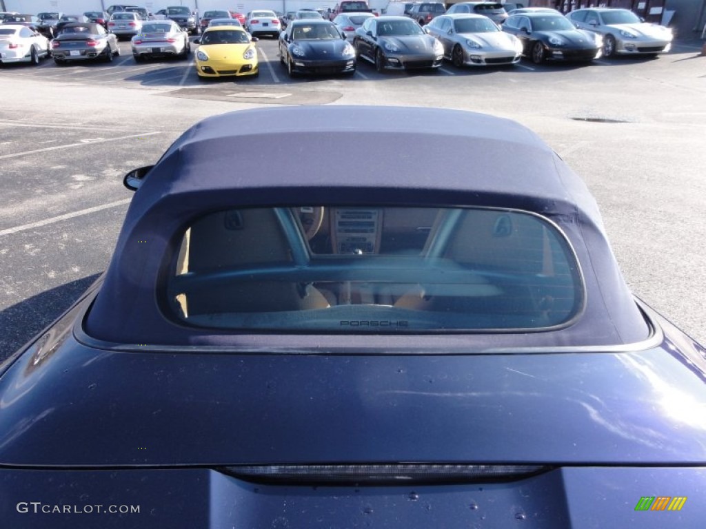 2008 Boxster  - Cobalt Blue Metallic / Sand Beige photo #34
