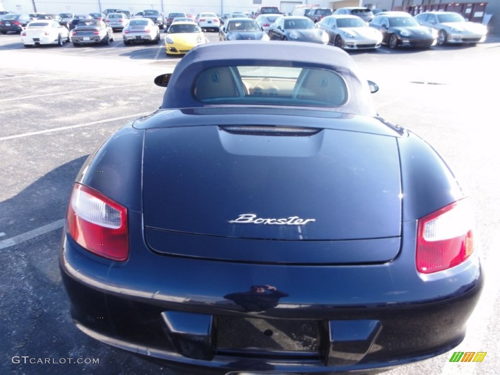 2008 Boxster  - Cobalt Blue Metallic / Sand Beige photo #35