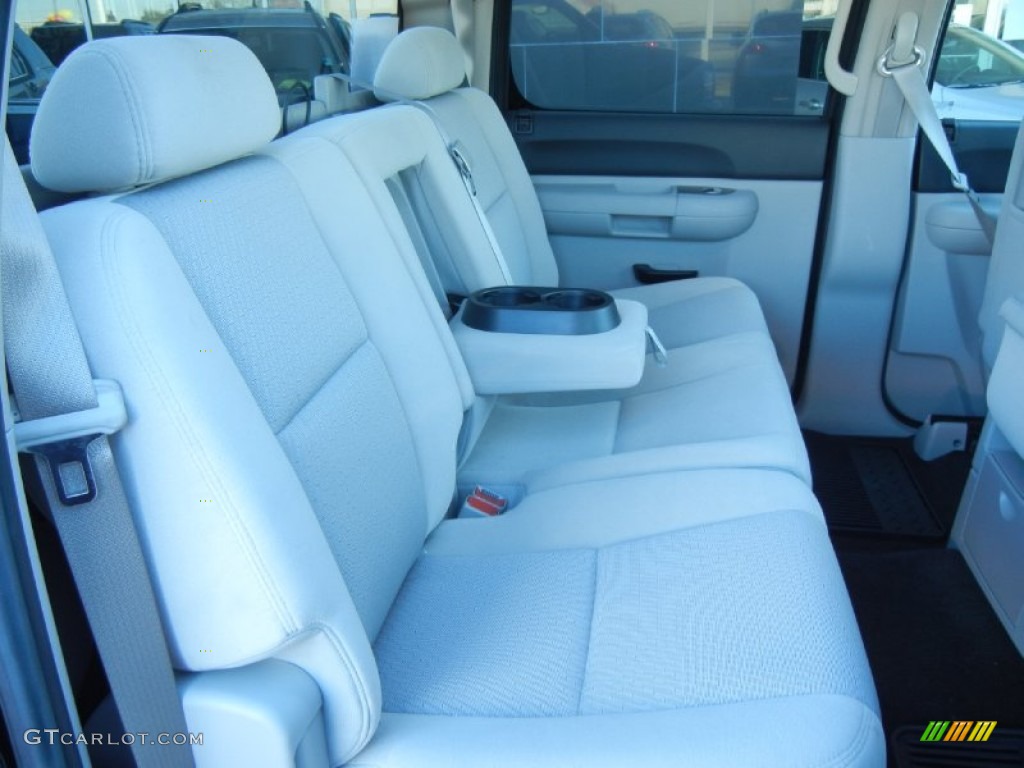 2009 Silverado 1500 LT Crew Cab - Imperial Blue Metallic / Light Titanium photo #8