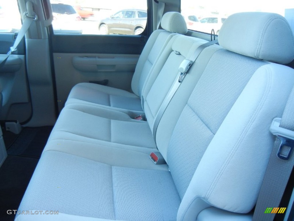 2009 Silverado 1500 LT Crew Cab - Imperial Blue Metallic / Light Titanium photo #10