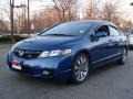 2009 Dyno Blue Pearl Honda Civic Si Sedan  photo #6