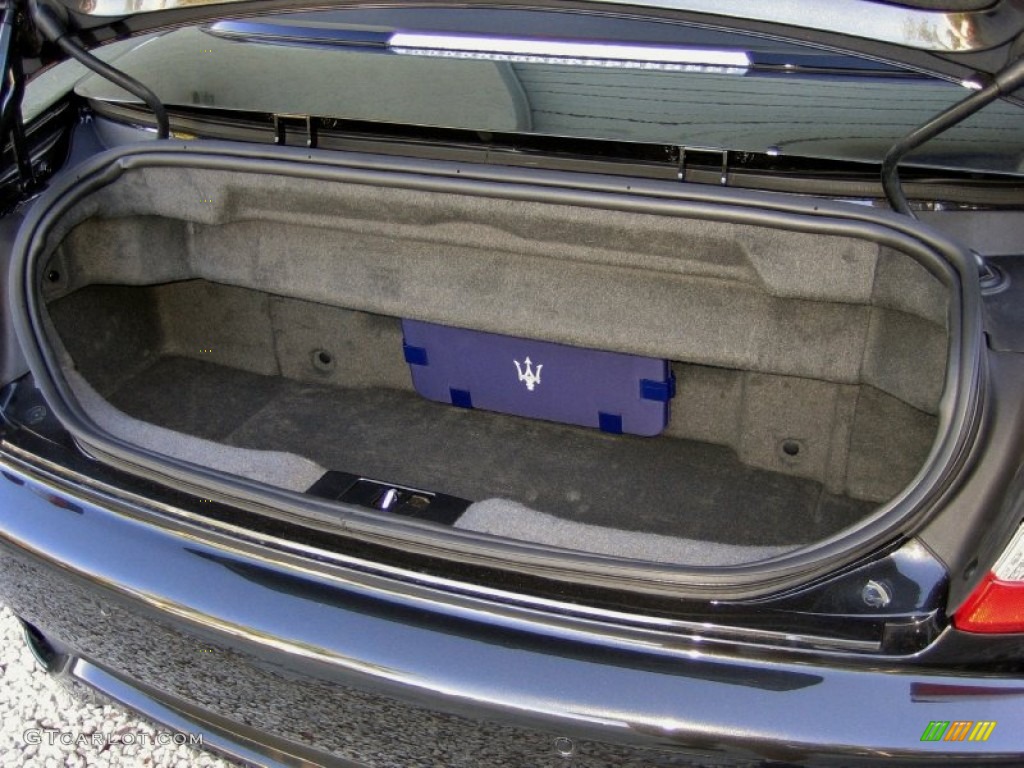2012 Maserati GranTurismo Convertible GranCabrio Sport Trunk Photo #57658636