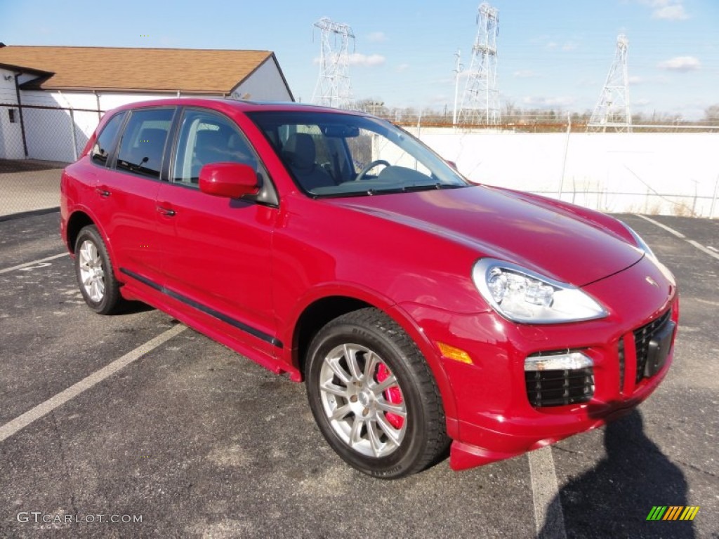 GTS Red 2008 Porsche Cayenne GTS Exterior Photo #57659228