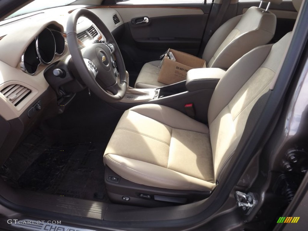 Cocoa/Cashmere Interior 2012 Chevrolet Malibu LT Photo #57659960