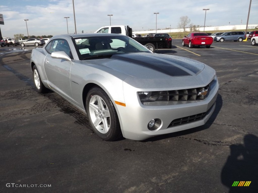 2012 Camaro LT Coupe - Silver Ice Metallic / Gray photo #3