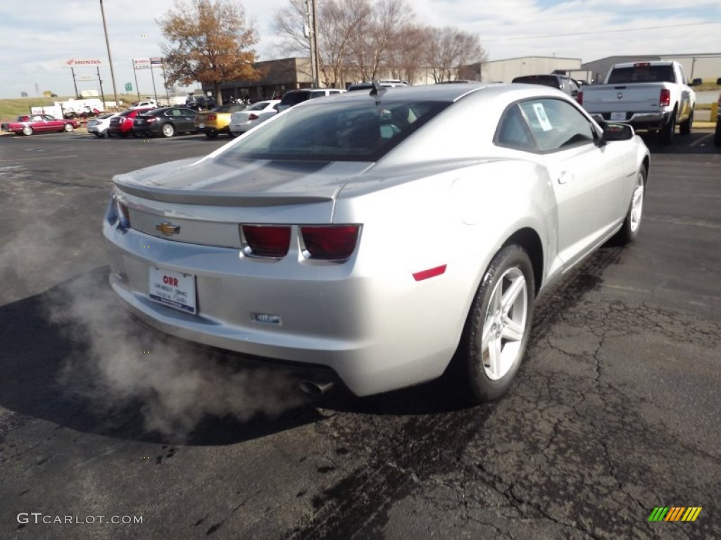 2012 Camaro LT Coupe - Silver Ice Metallic / Gray photo #5