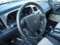 Dark Slate Gray/Light Graystone 2009 Dodge Journey SXT Steering Wheel