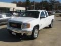2008 Summit White GMC Sierra 1500 SLE Extended Cab  photo #1