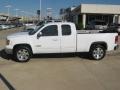 2008 Summit White GMC Sierra 1500 SLE Extended Cab  photo #2