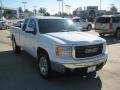 2008 Summit White GMC Sierra 1500 SLE Extended Cab  photo #6
