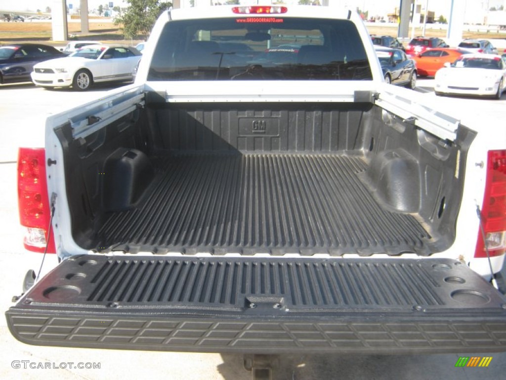 2008 Sierra 1500 SLE Extended Cab - Summit White / Ebony photo #17