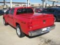 2005 Flame Red Dodge Dakota SLT Quad Cab 4x4  photo #3