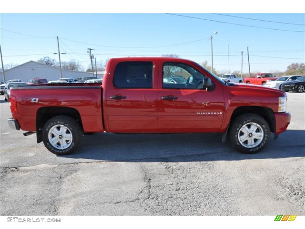 2009 Silverado 1500 LT Crew Cab 4x4 - Victory Red / Ebony photo #21