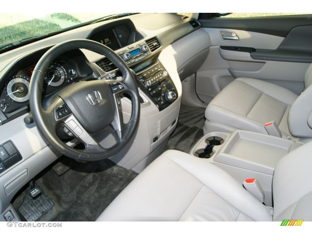 Gray Interior 2011 Honda Odyssey Touring Photo #57664493
