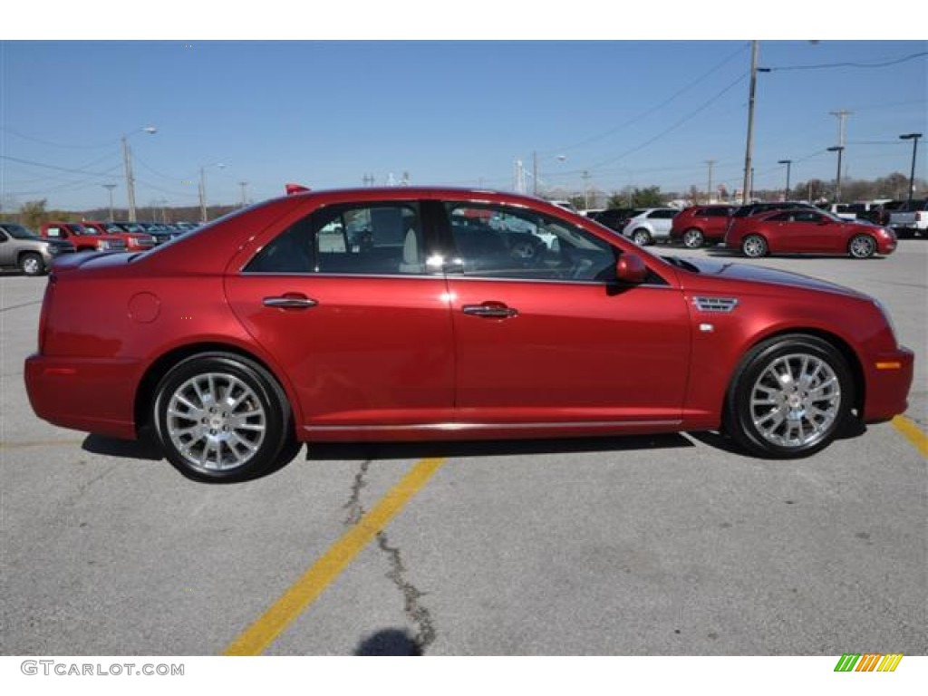 Crystal Red Tintcoat 2011 Cadillac STS V6 Luxury Exterior Photo #57664877