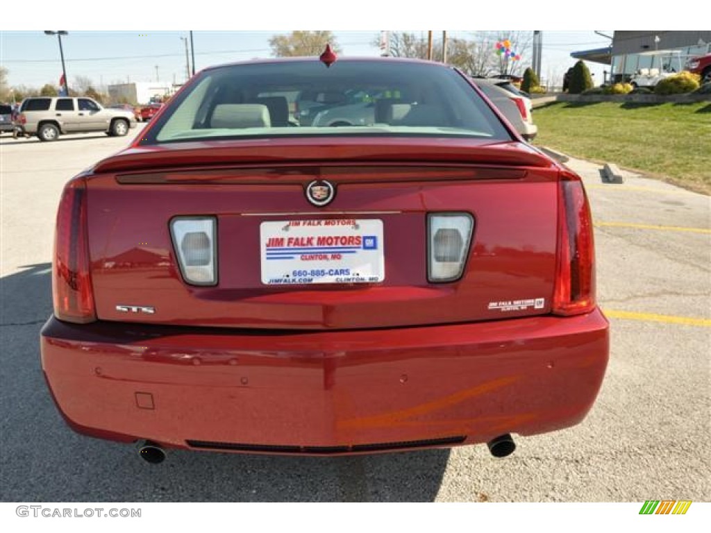 2011 STS V6 Luxury - Crystal Red Tintcoat / Light Gray/Ebony photo #6