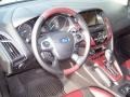 Tuscany Red Leather Dashboard Photo for 2012 Ford Focus #57665455