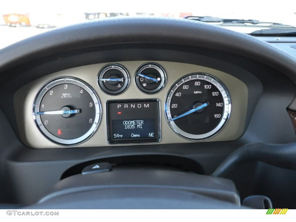 2011 Cadillac Escalade Platinum AWD Gauges Photo #57665507