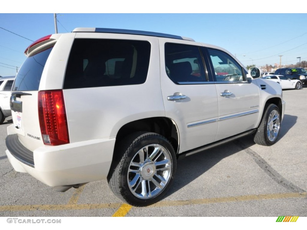 White Diamond Tricoat 2011 Cadillac Escalade Platinum AWD Exterior Photo #57665879
