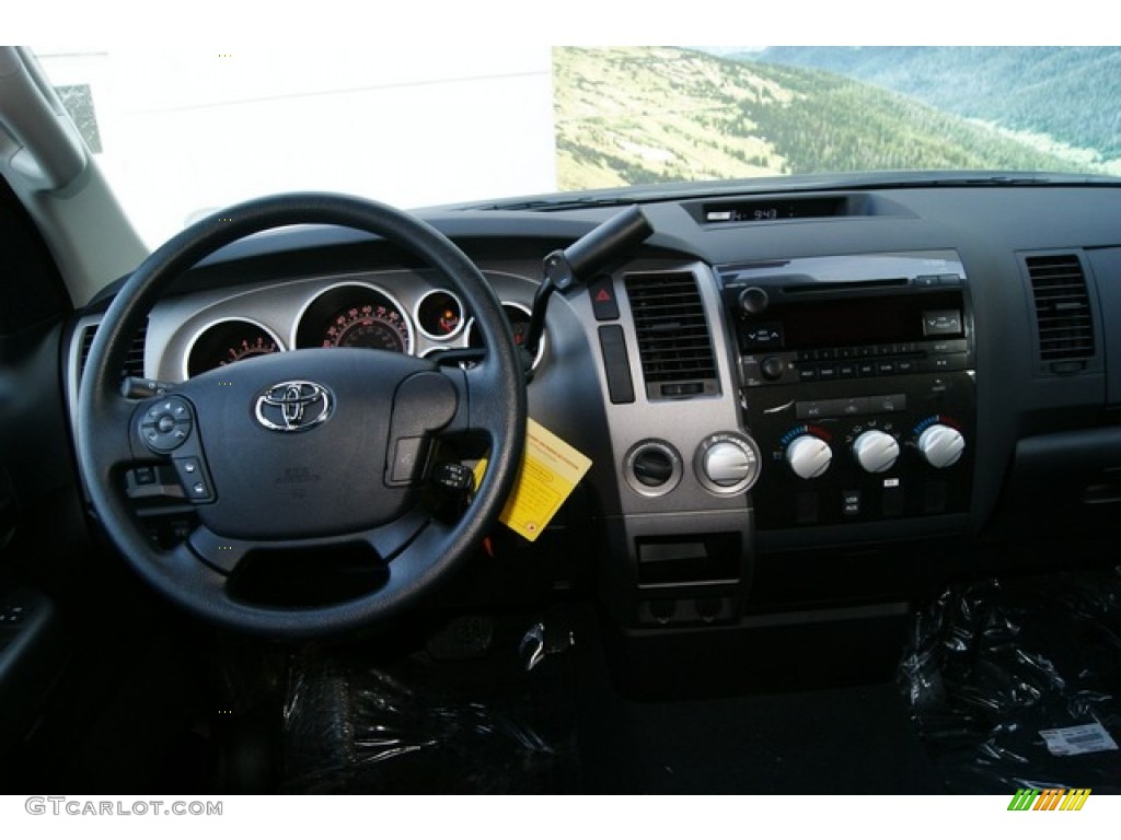 2012 Tundra TRD Double Cab 4x4 - Magnetic Gray Metallic / Black photo #11