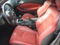 40th Anniversary Red Leather Interior Photo for 2010 Nissan 370Z #57666047