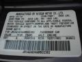 KAV: 40th Anniversary Graphite 2010 Nissan 370Z 40th Anniversary Edition Coupe Color Code