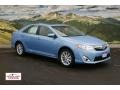 2012 Clearwater Blue Metallic Toyota Camry Hybrid XLE  photo #1