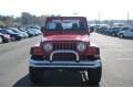 2005 Flame Red Jeep Wrangler X 4x4  photo #8