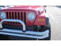 2005 Flame Red Jeep Wrangler X 4x4  photo #9