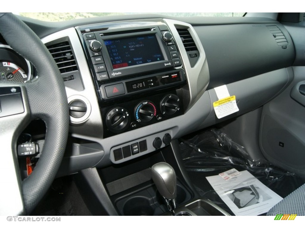 2012 Tacoma V6 TRD Sport Double Cab 4x4 - Pyrite Mica / Graphite photo #6