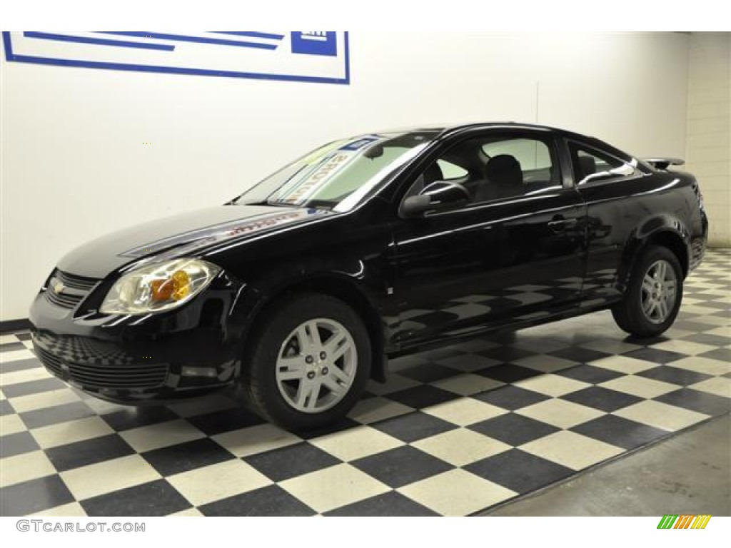 2007 Cobalt LT Coupe - Black / Ebony photo #3