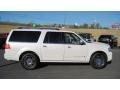 2010 White Platinum Metallic Tri-Coat Lincoln Navigator L 4x4  photo #6