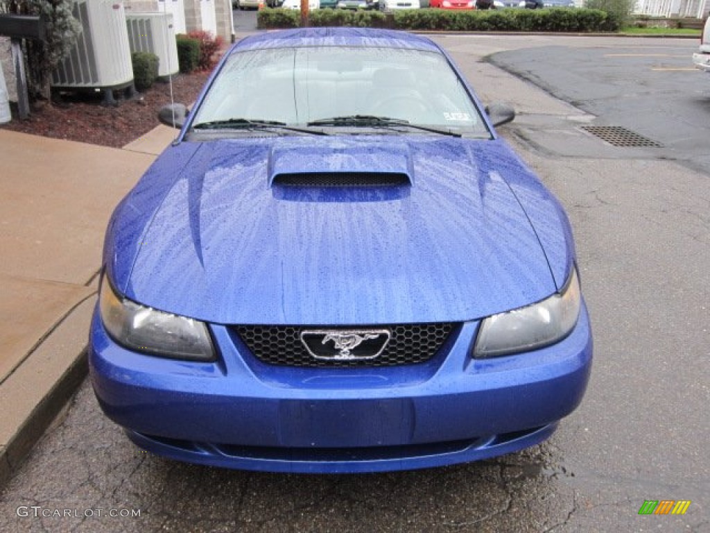 Sonic Blue Metallic 2004 Ford Mustang GT Coupe Exterior Photo #57670472
