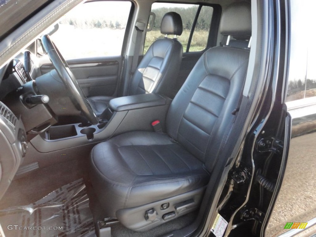 2004 Explorer Limited 4x4 - Black / Graphite photo #6
