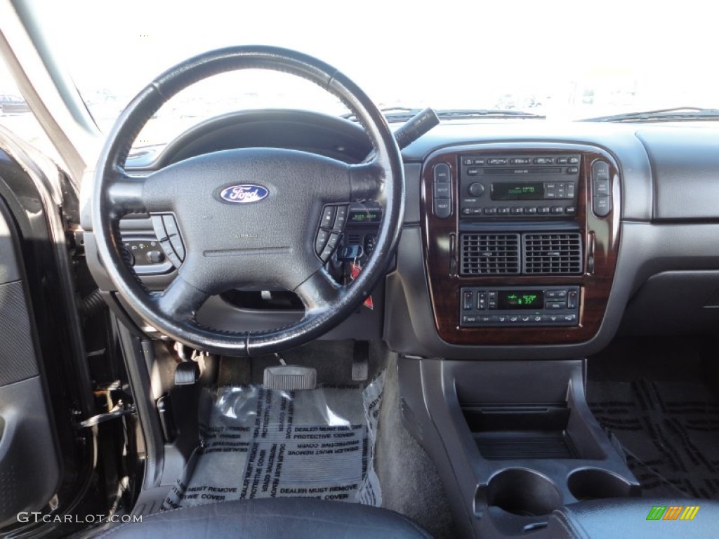 2004 Ford Explorer Limited 4x4 Graphite Dashboard Photo #57670592