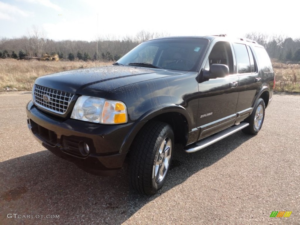 2004 Explorer Limited 4x4 - Black / Graphite photo #11