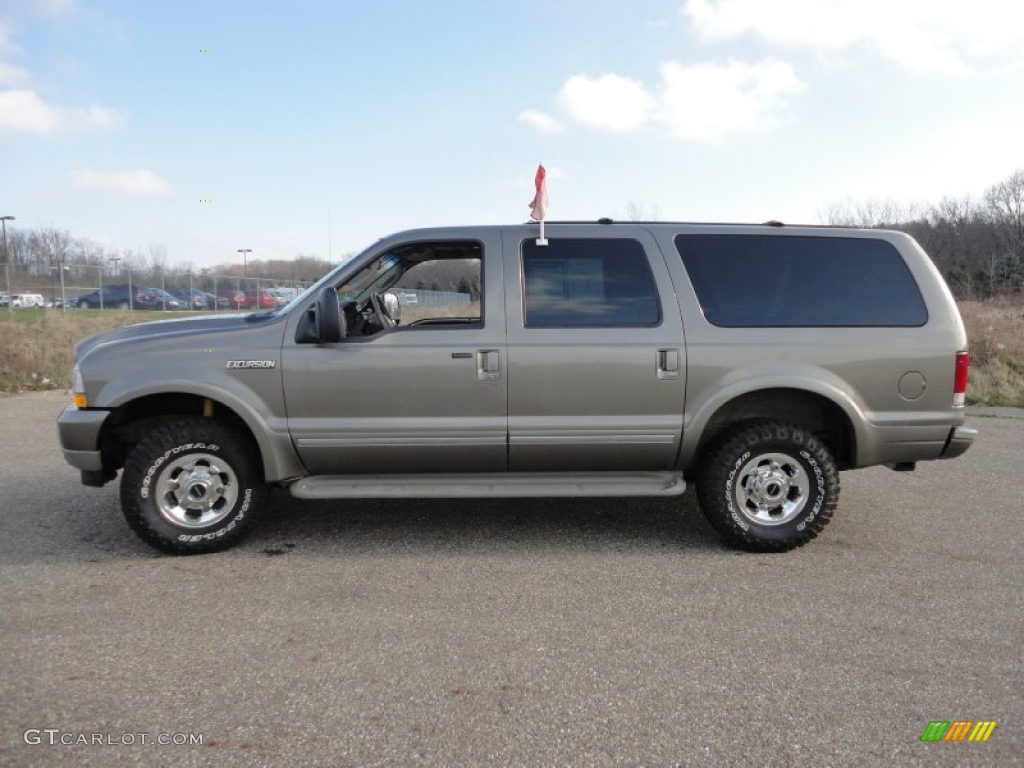 Mineral Grey Metallic 2003 Ford Excursion Limited 4x4 Exterior Photo #57671264