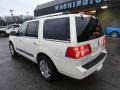 2008 White Suede Metallic Lincoln Navigator Luxury 4x4  photo #2