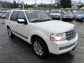 2008 White Suede Metallic Lincoln Navigator Luxury 4x4  photo #6