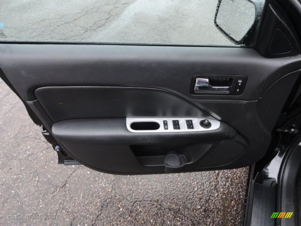 2010 Mercury Milan V6 Premier AWD Dark Charcoal Door Panel Photo #57672155
