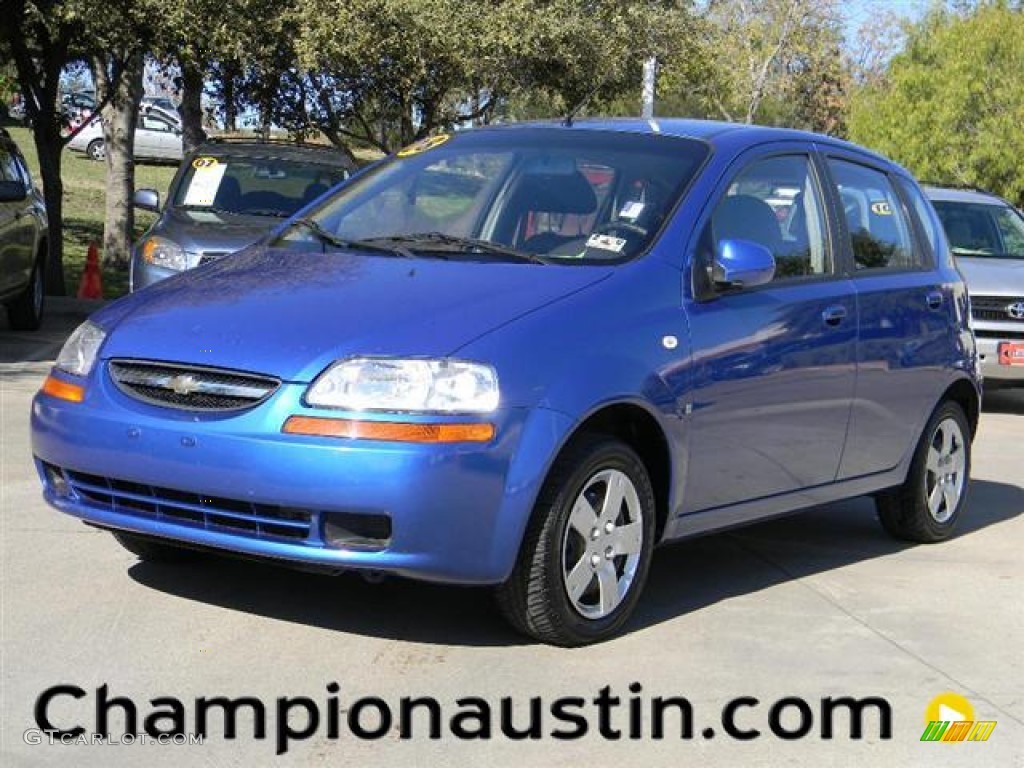 2008 Aveo Aveo5 LS - Bright Blue Metallic / Charcoal photo #1